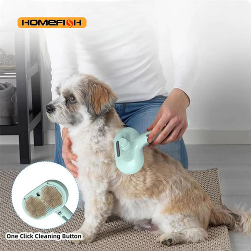 SteamBrush™ - Spazzola a Vapore per Cani e Gatti